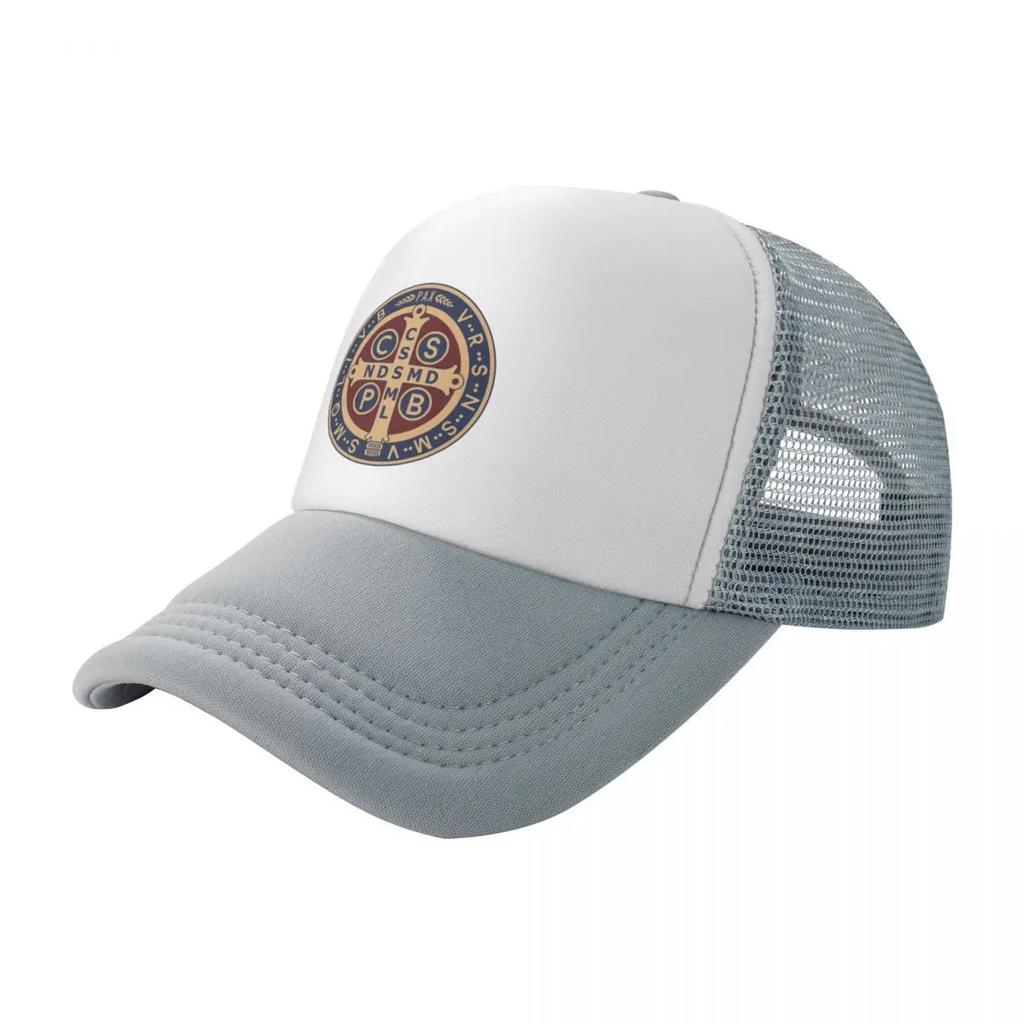 Saint Benedict Medal Baseball Cap black Bobble Hat Mountaineering Designer Unisex Women's