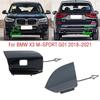 For BMW X3 M-SPORT G01 2018    Car Front Rear Bumper Tow Hook Cover Cap Trailer Hauling Eye Lid