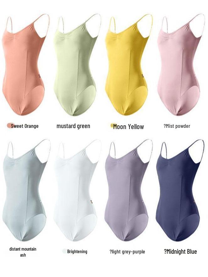 Женский купальник-комбинезон с высокой посадкой Jasmine Dancewear для занятий балетом и гимнастикой.