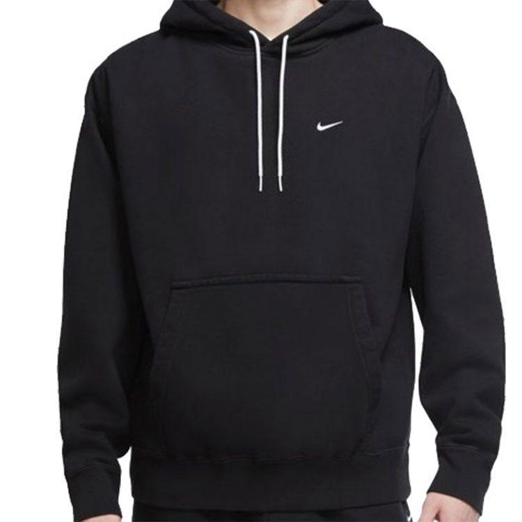 Nike Толстовки Унисекс Черные С капюшоном Умеренные Обычные DA2253-010