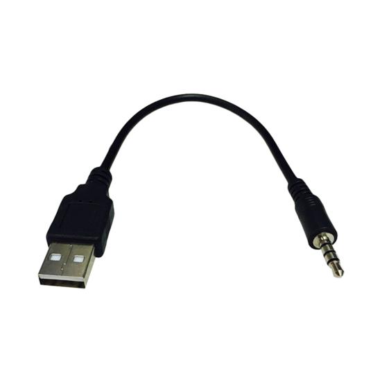 Разъем 3,5 мм для USB-разъема AUX, аудиокабель, адаптер для зарядки, провод для автомобиля, MP3