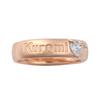 Kuromi Heart Logo Ring Gold [J Plus] (Pink No. 11)