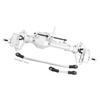 LCG Heavy Aluminum Front Rear Portal Axle Set+Brass Knuckles 50° 4WS for 1/10 RC Crawler Axial Capra 1.9 Chassis