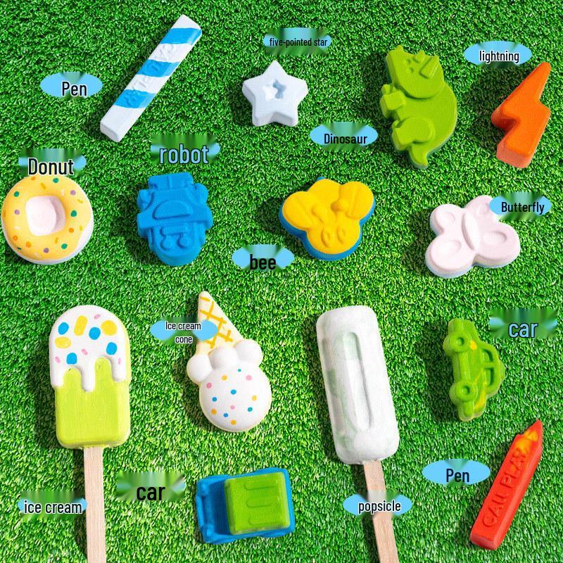 Ke Da Duck Цветной мультяшный карандаш и мел DIY Граффити игрушка для детей