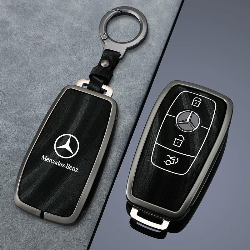 TREEA1 2025 New Car Key Case Cover For Mercedes Benz A B C E S G GLB GLC GLE Class GLS W177 W205 W213 W222 G63 X167 E200 E300 AMG Acces