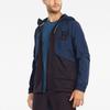 Puma Спортивная куртка с капюшоном Color Block, мужская, темно-синяя, 521003-65