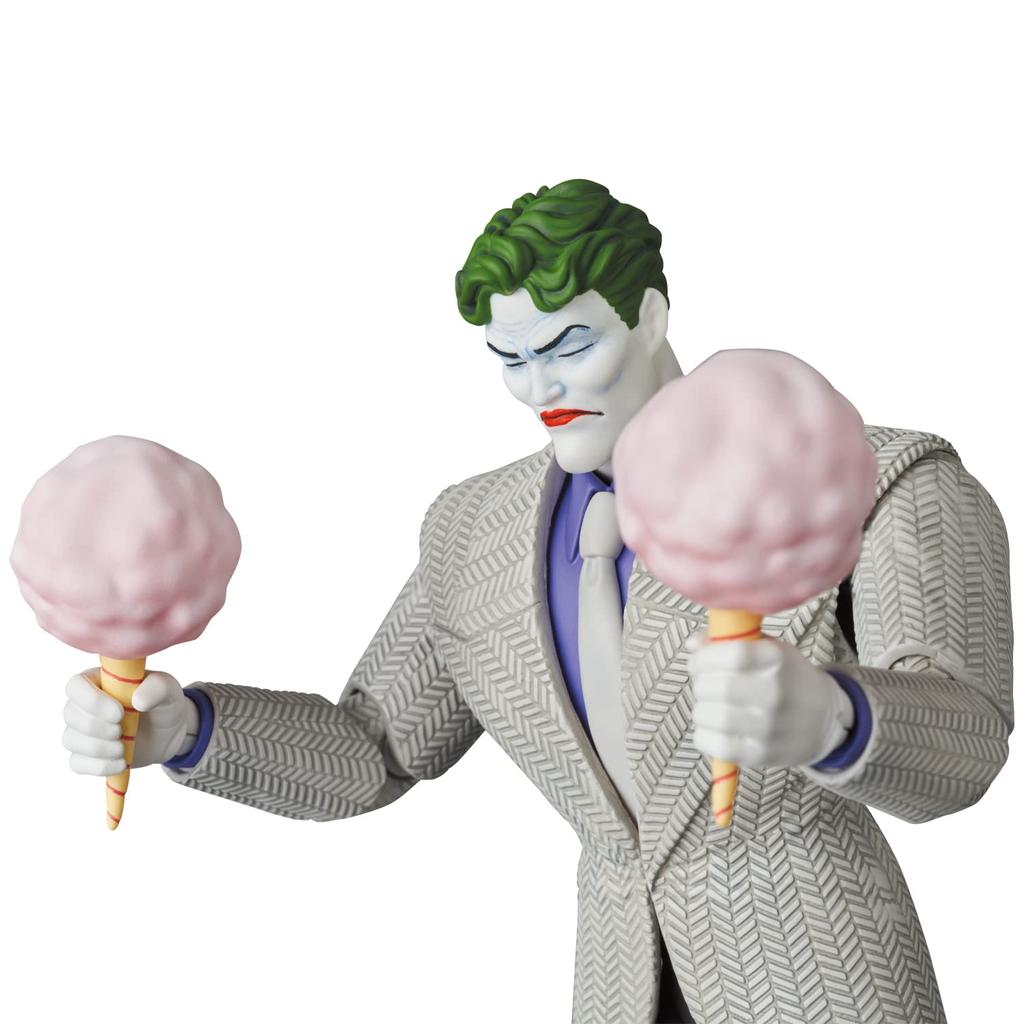 MAFEX No. 214 THE JOKER (The Dark Knight Returns) Variant Suit Ver. Non-scale Painted Action Figure, Approximately 160mm Tall
