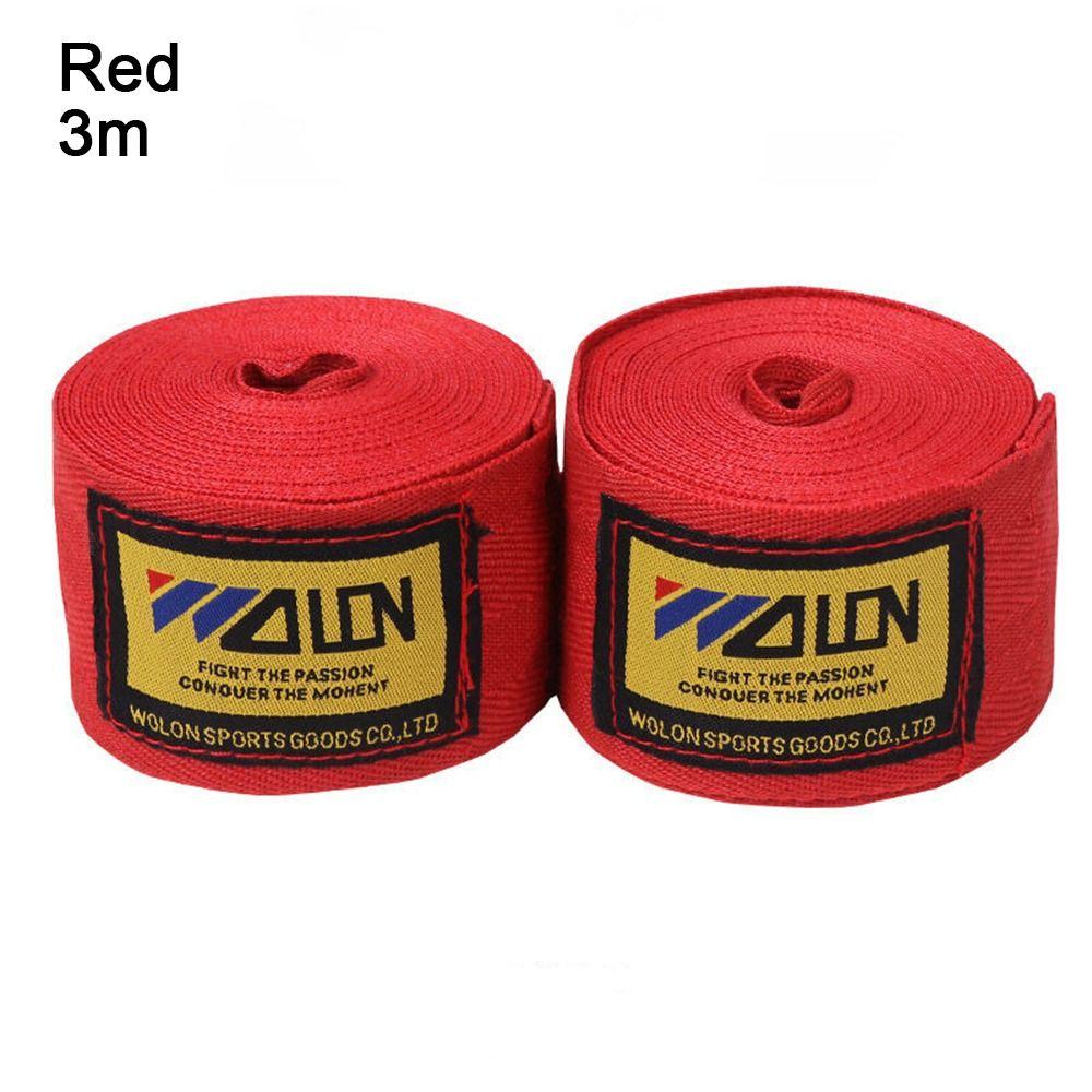 2 рулона боксерских бинтов для ММА, спортивные ремни, боксерские бинты, боевая защита, разноцветные