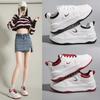 Spring New Basic White Shoes Women's Korean Style Students' Casual Skate Shoes Women's All-Matching Street Shot Platform Shoes Wholesale