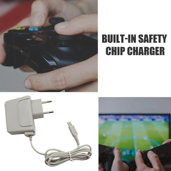 Сетевое зарядное устройство для 3DSLL/3DS/NDSI/NDSIL/NDSIL/3DS AC 100В-240В 50/60Гц Домашнее Путешествие Игровая Консоль Настенный Адаптер Зарядки