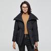 Tatu Women's Designer Big Lapel Down Jacket