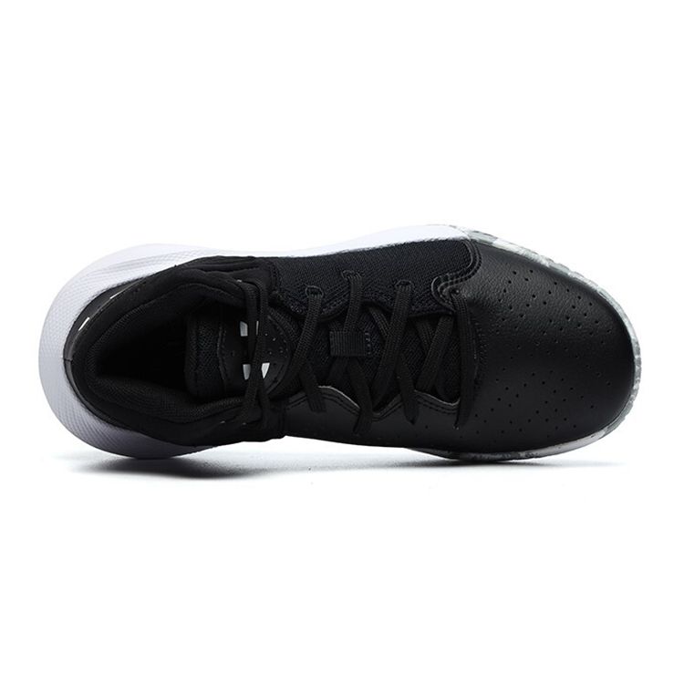 Under Armour Jet 21 Non-Slip Durable Mid-Top Kids Basketball Shoes Kids Sneaker Black 3025349-001