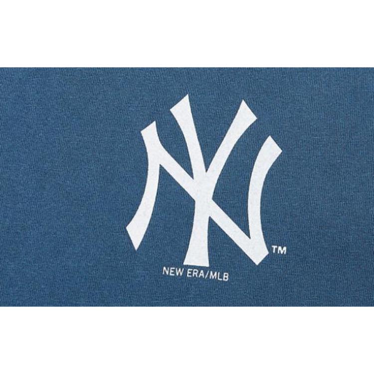 New Era MLB Нью-Йорк Янкиз Повседневная Свободная Короткий Рукав Футболка Унисекс Топы 14500136