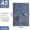 Chinese Style Business Gift Set: Loose-Leaf Notebook with Buckle and Logo