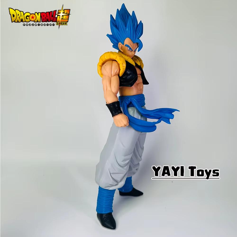 31CM Anime Z Super Saiyan Blue Gogeta PVC Action Figure Model Toys Desktop Decoraction Children Birthday Gift