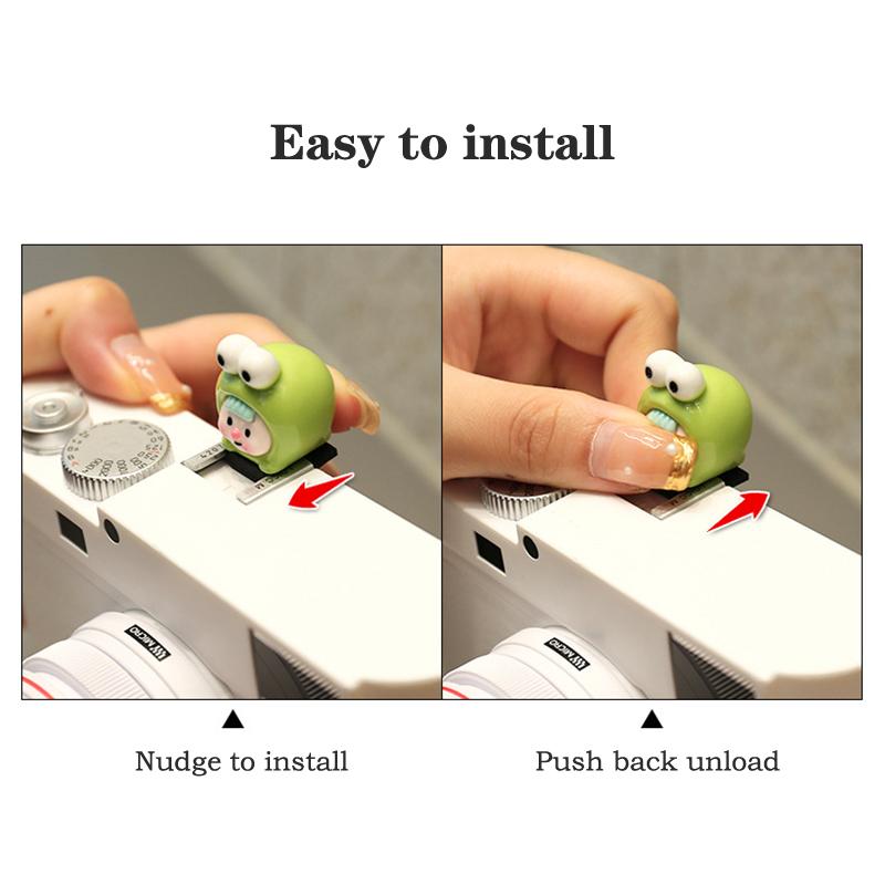 1 шт. Мультяшная креативная защита горячего башмака Крышка горячего башмака для зеркальной камеры Пылезащитная Милая мультяшная фотография