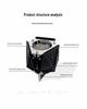 Portable Multifunctional Coffee Stove Cover for Camping & Indoor Warmth