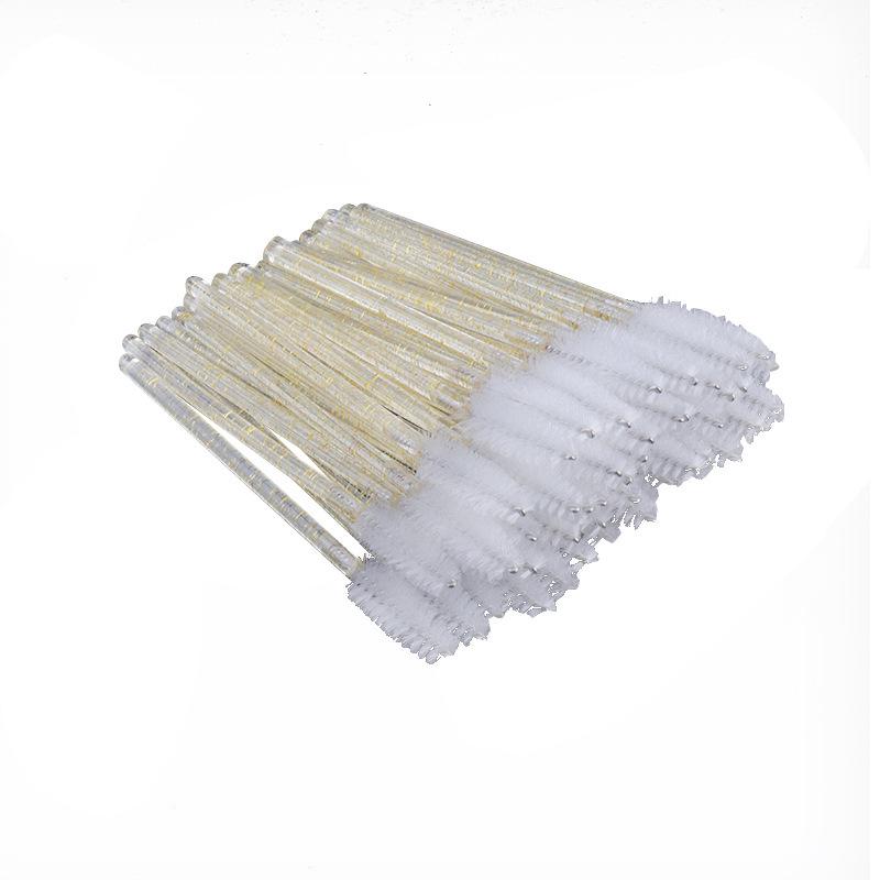 Disposable Crystal Rod Eyelash Extensions Brush - Spiral Curl Comb