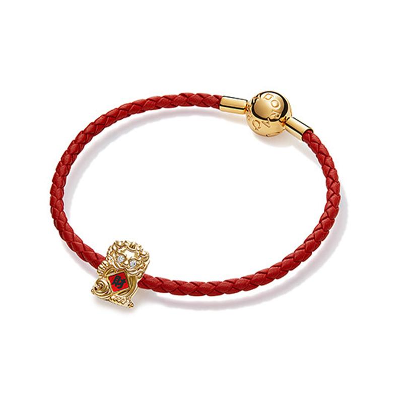 Pandora Lucky Rabbit Linmen Weaving Bracelet Women's Style zt2583