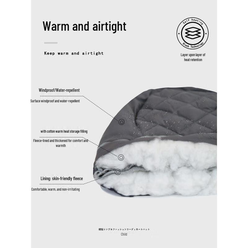 HANDUNYOU Winter Cycling Trapper Hat