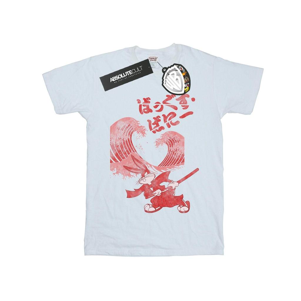 Looney Tunes Mens Bugs Bunny Shogun T-Shirt