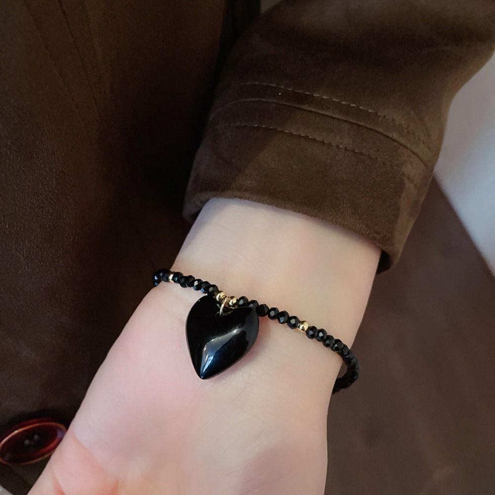 Romantic Fashion Choker Irregular Sweater Chain Spice Girls Heart Pendant Necklace  Women Gifts