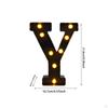 Alphabet Sign with LED Lights, Marquee Letter Display for Events