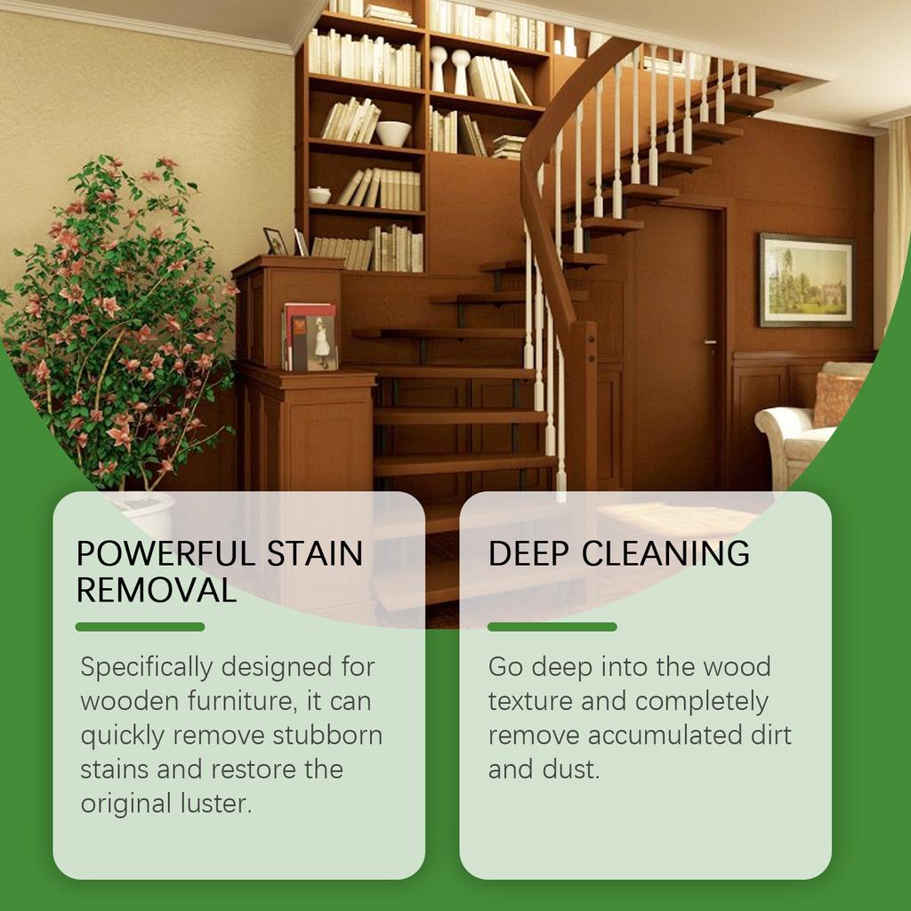 JUE FISH Чистящее средство для деревянной мебели, пятновыводитель, средство для удаления пыли, спрей для чистки плесени и грибка