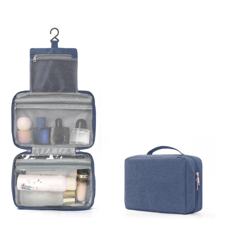 Oxford Fabric Men Business Portable Storage Bag Toiletries Organizer Women Cosmetic Bag Waterproof Hanging Travel Wash Pouch