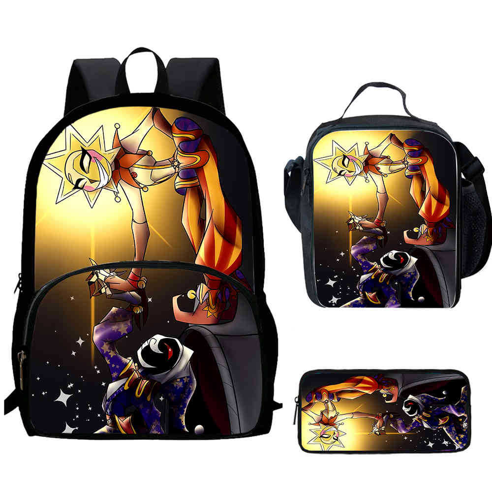 Школьный рюкзак Sun And Moon Sunnydropandmoondrop Многофункциональный рюкзак
