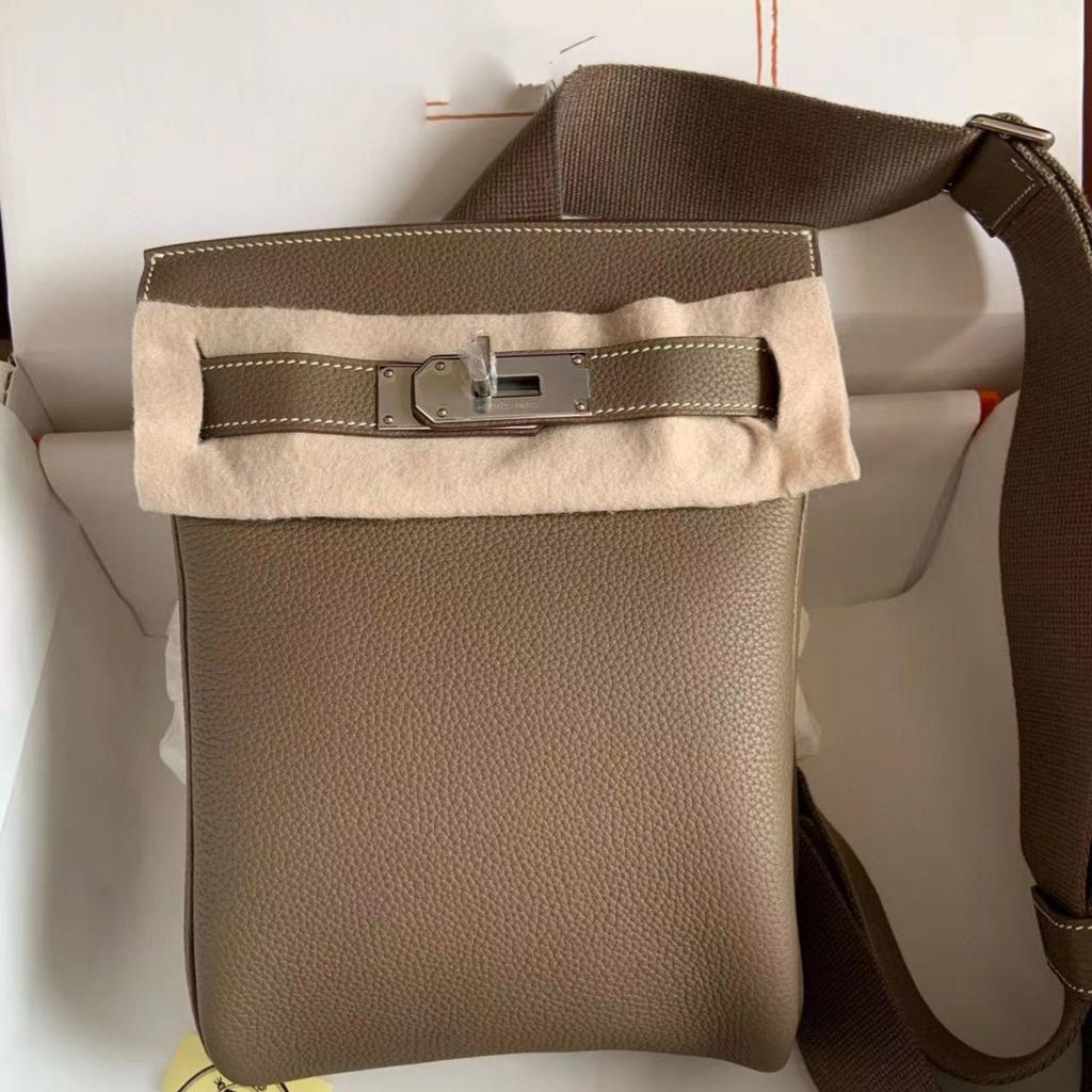 Новый стиль Унисекс Сумка на одно плечо TOGO Верхний слой коровьей кожи Фурнитура Пять золотых Высококачественная кожа 100% ручная работа Женская сумка