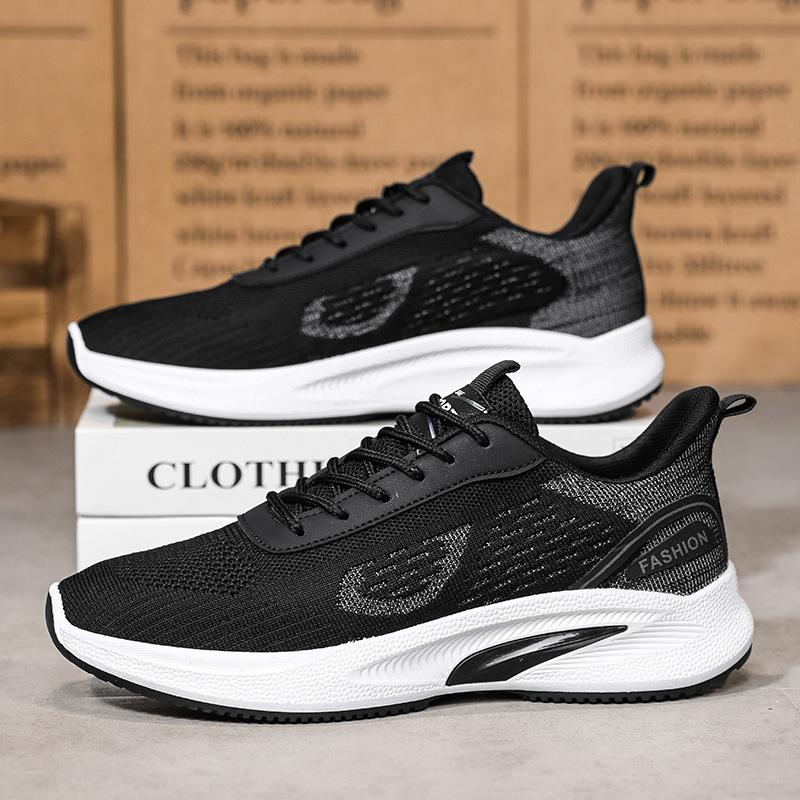 2025 Men Casual Sport Shoes Breathable Lightweight Sneakers Outdoor Mesh Running Shoes Athletic Jogging Walking Shoes