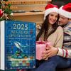 Christmas Countdown Calendar With Marine Animal Acrylic Ornaments For Holiday Decor