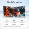 Dragon Ball Custom Name Printed Beach Towel Personalized Soft Towel For Swimming Beach Travel