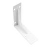 1/2Pcs Black/White/Silver Stainless Steel Corner Code Triangle Bracket Load-Bearing Bracket Wall Fixed Corner Storage Rack