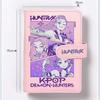 KPop Охотники на демонов Студенческий блокнот Портативный, Съемный блокнот на кольцах, Дневник