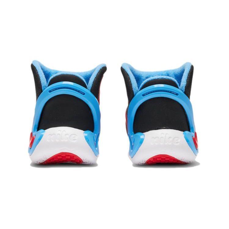 Nike Dynamo Go Boot Удобные Универсальные Низкие Детские Кроссовки для Бега Детские кроссовки Черный Красный DQ6009-001