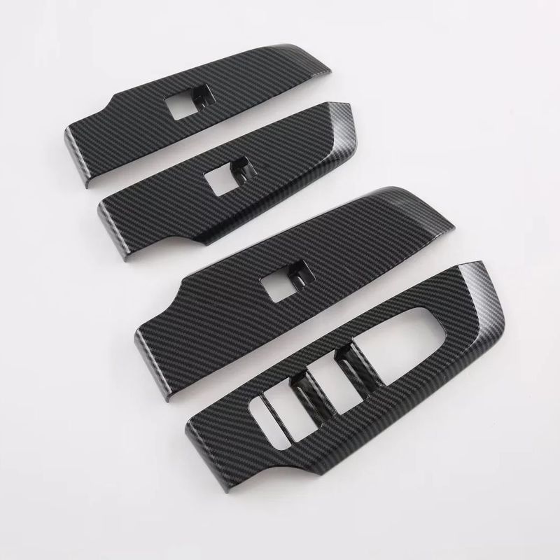 For Mitsubishi Outlander 4   2024 Inner Door Bowl Frame Cover Door Armrest Window Lift Buttons Trims Glass Switch Panel
