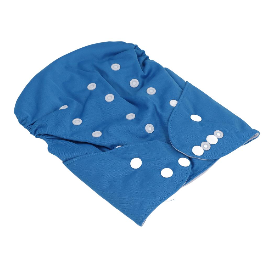 Детский тканевый подгузник моющийся многоразовый непромокаемый водонепроницаемый на двойных кнопках дышащая ткань