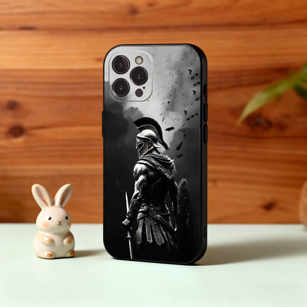 O-Odyssey G-Greece Чехол для телефона для iPhone17 16 15 14 13 12 11 Pro Max Plus, 5G Мягкий черный чехол