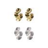 925 Silver Women Metal Earrings Cream Flower Shape Geometric Ear Accessories  Daily Wear