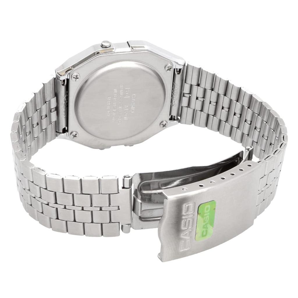 Casio СТАНДАРТНЫЕ Дешевые цифровые серебристые часы Casio для унисекс, Мужские/Женские A159W-N1 [Б/У]