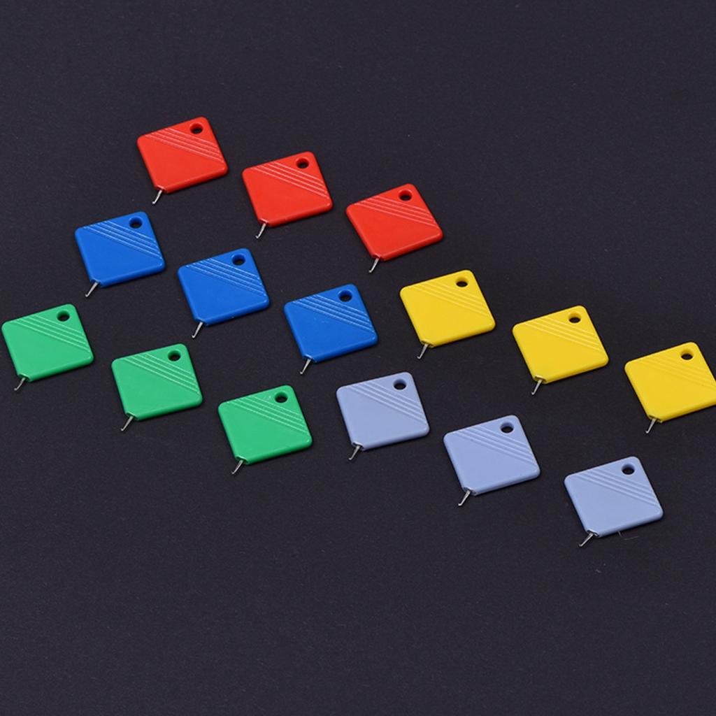 Цветной пластиковый квадратный нитевдеватель швейные принадлежности своими руками бытовой нитевдеватель