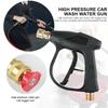 1 шт. Пистолет для воды высокого давления 16 МПа Пистолет-пенообразователь Расстояние распыления 12 м Пистолет-распылитель для мыла Инструменты для чистки автомобиля Автоаксессуары