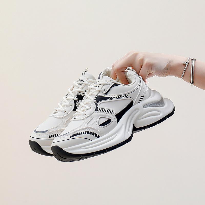 Кроссовки Mesh Surface Clunky женские осенние новые дышащие повседневные туфли для студенток кроссовки