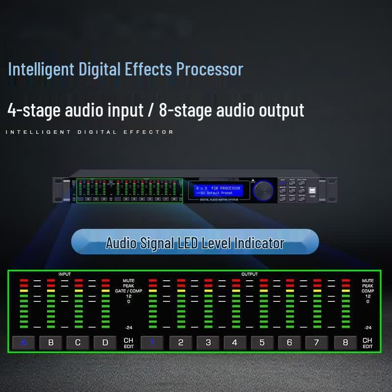Цифровой аудиопроцессор Huachang Vision HC-DYP48A (Китайская версия)