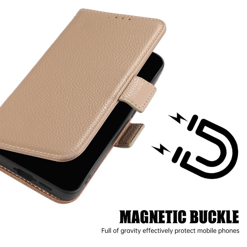 For Samsung Galaxy A15 5G/4G Leather Case with Card Holder, Straps, Shockproof Wallet Phone Cover