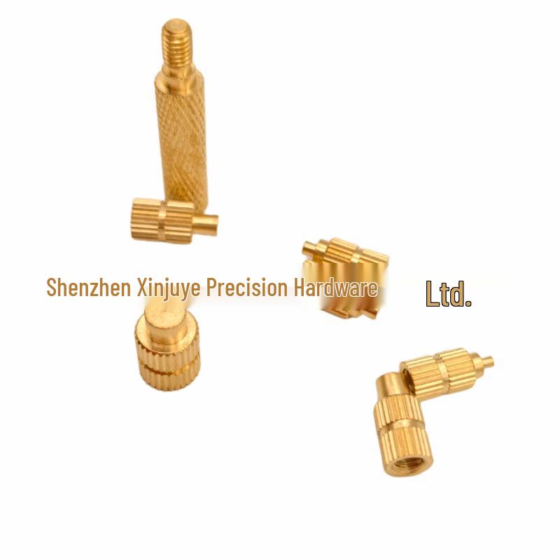 308/360/500pcs Double Diagonal Knurled Copper Inserts for Injection Molding
