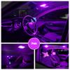 6pcs 12v Car LED Bulbs Kit Interior Dome Reading License Plate Lamps Trunk Light For Honda CR-V CRV 2010 2011 2012 Accessories