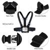 Chest Belt Head Strap Mount Action Camera  for GoPro Hero 12 11 10 9 8 Eken H9 Sjcam Insta360 DJI Osmo Action Camera Accessories